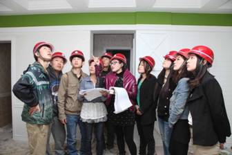 环境艺术设计上课实景